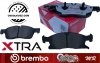 Przednie klocki BREMBO XTRA + NACINANE tarcze hamulcowe 330mm SLOTTED Jeep Grand Cherokee 3,6 V6 -2020